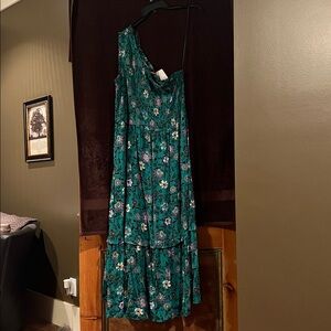 Knox Rose Teal Floral Dress